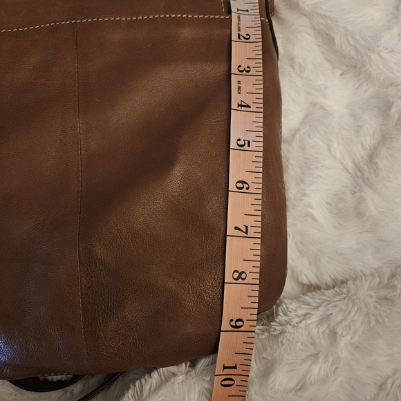 ☆NEW☆ Lucky Brand Brown Leather Crossbody Bag - Picture 9 of 9
